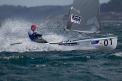 Finn Gold Cup  - Day 3, 15th May (Ed Wright, GBR11)
