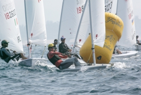Complicada jornada de viento en el arranque del Santander 2014 ISAF Sailing World Championships 