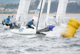 Larga y complicada quinta jornada en el Santander 2014 ISAF Sailing World Championships 