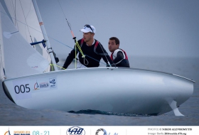 Light Winds And Current Test Six Classes At Santander 2014 ISAF Worlds