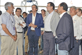 El Presidente del Gobierno Mariano Rajoy ha querido mostrar su apoyo a Santander2014 ISAF Sailing World Championships